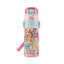 【あす楽対応】 スケーター 直飲み ステンレス水筒 470ml トロピカル プリキュア SDC4-A 子ども お子様 保冷専用 直飲み ワンタッチ ボトル ショルダーベルト ネームプレート付き 広口 真空二重構造 キャップユニット式 ロック機能付き 女の子 キャラクター 新品 送料無料