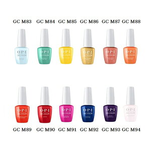 【最大3％OFF】 OPI ジェルカラー メキシコシティ コレクション GC M83 M84 M85 M86 M87 M88 M89 M90 M91 M92 M93 M94 15ml 【12色からご選択】 オーピーアイ ジェルネイル 2020 ネイルカラー ネイリスト セルフネイル カラージェル ネイル 新品 送料無料