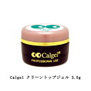 カルジェル Calgel クリーントップジェル 3.5g CGCTGS トップコート 長持ち ジェルネイル クリーニング 清潔 ネイルアート ネイリスト セルフケア ネイル用品 抗菌 ネイルケア ハンドケア フットネイル ネイルサロン サロンワーク セミハードジェルタイプ 新品 送料無料