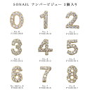 【最大3%OFF】 ソネイル SONAIL ナンバービジュー No.0-No.9 2個入り 【9種類からご選択】 FY001809-FY001817 ネイルパーツ ラインストーン 背面カーブあり ラッキーナンバー 推し活ネイル 数字パーツ 誕生日 背番号 ジェルネイル セルフネイル ソーネイル 新品 送料無料