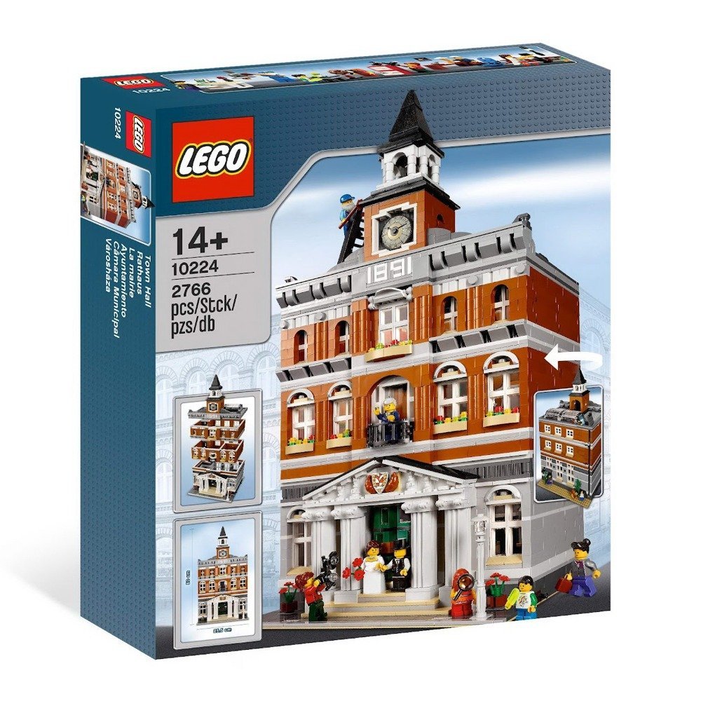 【最大3％OFF】 予約注文(2-3週間待ち) LEGO レゴ 10224 Town Hall タウンホール 新品 送料無料