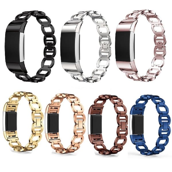 【最大3％OFF】 送料無料 新品 Fitbit Charge2 交換用バンド ステンレス リングタイプ フィットビット チャージ Charge 2 Stainless Replacement Band OEM製品 百 交換バンド