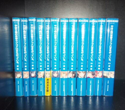 【最大3％OFF】 送料無料 計17冊 やはり俺の青春ラブコメはまちがっている 1-14巻＋6.5巻＋7.5巻＋10.5巻 渡航 俺ガイル 中古小説 ライトノベル ラノベ 全巻セット 【中古】