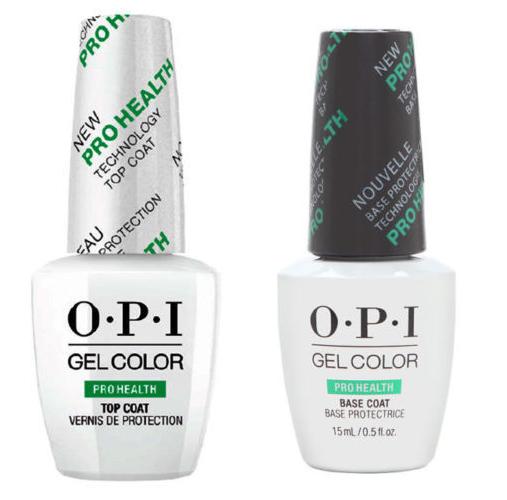 【最大3%OFF】 2本セット OPI オーピーアイ ジェルネイル プロヘルス トップコート+ベースコート 各15ml gelcolor OPI Pro Hea...