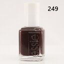 【最大3％OFF】 ネイル Essie エッシー ネイルカラー 249 13.5ml essie Wicked マニキュア カラー セルフネイル ネイルラッカー ネイルポリッシュ ネイルグッズ エッシーカラー ブラウン 茶色 新品 送料無料