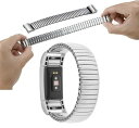 【最大3％OFF】 送料無料 新品 Fitbit Charge2 交換用バンド 伸縮 ステンレス フィットビット チャージ Stainless Elastic Replacement Band OEM製品 百