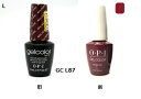 【最大3％OFF】 ジェルネイル OPI gelcolor ジェルカラー GC L87 15ml MALAGA WINE オーピーアイ LED ネイルカラー ネイリスト セルフネイル ネイルグッズ ネイル ワインレッド 深赤 新品 送料無料