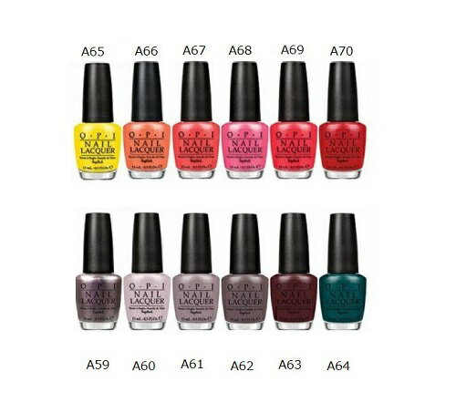 【最大3％OFF】 ネイル OPI マニキュア ブラジルコレクション NL A59 A60 A61 A62 A63 A64 A65 A66 A67 A68 A69 A70 15ml ネイルカラー ネイルラッカー ネイリスト ネイルポリッシュ セルフネイル ネイルグッズ OPIカラー 新品 送料無料