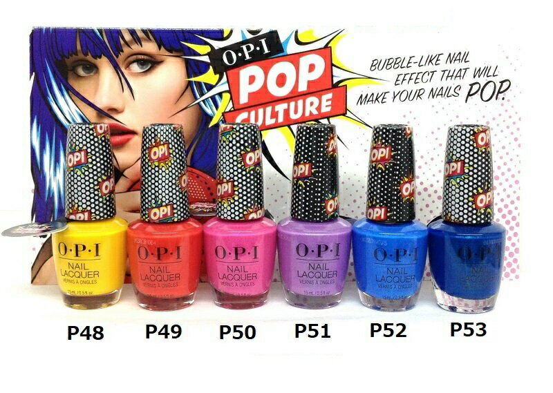  OPI オーピーアイ ネイルラッカー POP Culture Collection ポップカルチャーコレクション OPI NL P48 NL P49 NL P50 NL P51 NL P52 NL P53 各15ml ネイル マニキュア ネイルカラー セルフネイル ネイルポリッシュ 新品 送料無料