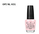 【最大3％OFF】 新品 送料無料 OPI H31 Kiss On The Chic NL H31  ...