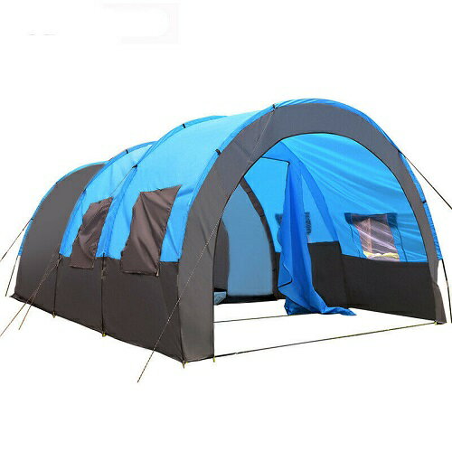 【最大3％OFF】 送料無料 新品 テント 防水 トンネル キャンプ ピクニック 登山 屋外 パーティー 旅行 ハイキング 家族 1