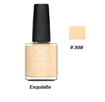 CND VINYLUX バイナラクス カラーポリッシュ Exquisite 308 ウィークリーポリッシュ 15ml CND 速乾性 マニキュア ウィークリー セルフネイル ネイルグッズ long wear ベースコート不要 新品 【送料無料】