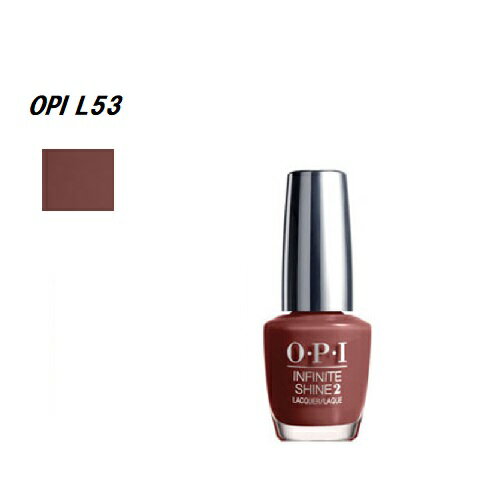 楽天Lエル【最大3％OFF】 OPI 速乾タイプ オーピーアイ ネイルラッカー L53 15ml INFINITE SHIN インフィニットシャイン Linger Over Coffee ネイル マニキュア ネイルカラー ネイリスト セルフネイル ブラウン 茶色 新品 送料無料