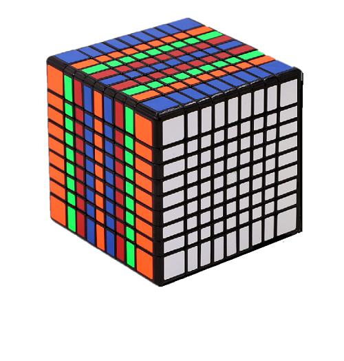 【最大3％OFF】 IQキューブ 9×9 大サイズ パズル立体キューブ IQ キューブ Cube おもちゃ 知育玩具 頭の運動 新品 送料無料