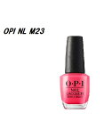 【最大3％OFF】 OPI オーピーアイ Strawberry Margarita NL M23 15ml ネイルラッカー ネイリスト セルフネイル マニキュア カラー ネイルカラー ネイルポリッシュ ネイル ストロベリーピンク マット 新品 【送料無料】