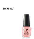 【最大3％OFF】 OPI オーピーアイ Italian Love Affair NL I27 15ml ネイルラッカー ネイリスト セルフネイル マニキュア カラー ネイルカラー ネイルポリッシュ ネイル パステルピンク イタリアン ラブ アフェアー 新品 【送料無料】