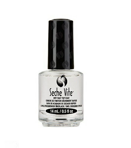 ネイル セシェ トップコート 超速乾性 14ml ネイルカラー ネイリスト セルフネイル マニキュア seshe seche vite セシエ ヴィート 新ボトル 【箱無し】 トップコート 新品 送料無料