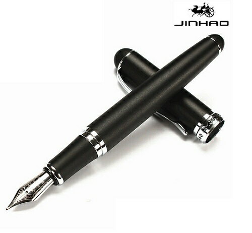 ں3OFF ǯɮ JINHAO X750 ޥå ֥å ϥ ˥F FOUNTAIN PEN ޥåȥ֥å F ե...