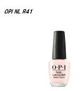 【最大3％OFF】 OPI ネイルカラー NL R41 15ml Mimosas For Mr. Mrs マニキュア ネイルカラー ネイリスト OPIカラー セルフネイル オーピーアイ ネイルラッカー ネイルグッズ 白に近い シアーピンク 新品 送料無料