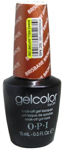 新品 送料無料 OPI gelcolor Brisbane Bronze GC A45 オーピーアイ ジェルカラー LED ジェルネイル ネイルカラー ネイリスト セルフネイル / ネイルグッズ