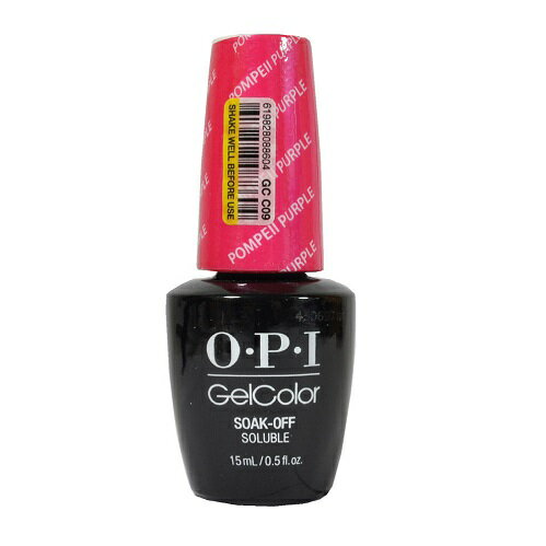 【最大3％OFF】 OPI gelcolor Pompeii Purple GC C09 15ml オーピーアイ ジェルカラー LED ジェルネイル ネイルカラー ネイリスト セルフネイル ネイルグッズ パール ピンク パープル 新品 送料無料