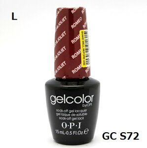 ں3OFF ͥ OPI gelcolor 륫顼 Romeo & Joliet ߥȥꥨå GC S72 15ml ԡ LED ͥ륫顼 ͥꥹ եͥ ͥ륰å 顼 磻å Сǥ å  ̵