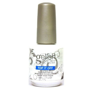 ネイル ジェルネイル Harmony Gelish ハーモニージェリッシュ ソークオフ トップシーラー 15ml top gel top it off トップコート ネイリスト セルフネイル ジェリッシュ トップ マニキュア nail gelish 新品 送料無料