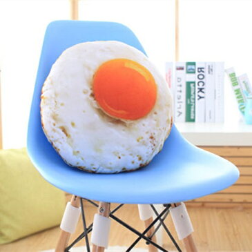 3D 立体 巨大 クッション 超リアルな目玉焼き ぬいぐるみ 本格 疑似食材 抱き枕 大サイズ 約40cm フライドエッグ パーティー インテリア 食欲 大きい おもちゃ キッズ 観賞 店頭 ディスプレイ オーナメント パーティー イベント 疑似食べ物 玉子 【送料無料】 新品