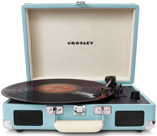 【最大3％OFF】 送料無料 新品 Crosley Cruiser クラウスレイ レコードプレーヤー CR8005A トランクサイズ インテリアにも ターンテーブル 百