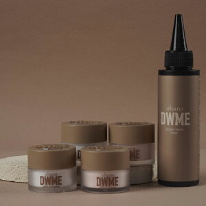 【最大3%OFF】 ohana×DWME ベイビーブーマーセット ベースパウダー 4色 アクリルリキッド 100ml グラデーション アクリルパウダー スカルプ 長さ出し 3Dアート 亀裂補強 爪強化 ジェルネイル HEMAフリー クリア ピンク ホワイト オハナ×デイダブルミイ ネイル 新品