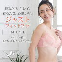 楽天ELENE ONLINE SHOP　楽天市場店いつでも寄り添うジャストフィットブラ ビューティアシスト M L LL リーズナブル ノンワイヤー サックス グレー ピンク ブラ ブラジャー セクシー ランジェリー ブラ単品 楽ちん 小胸 痛くない ホールド カワイイ バストメイク　メリハリボディ