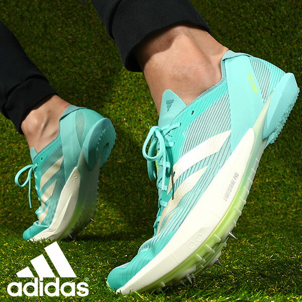 送料無料 アディダス メンズ 中距離走用トラックシューズ adidas ADIZERO AMBITION アディゼロ アンビション 陸上 スパイク シューズ 靴 部活 クラブ 2025秋冬新色 JH5228