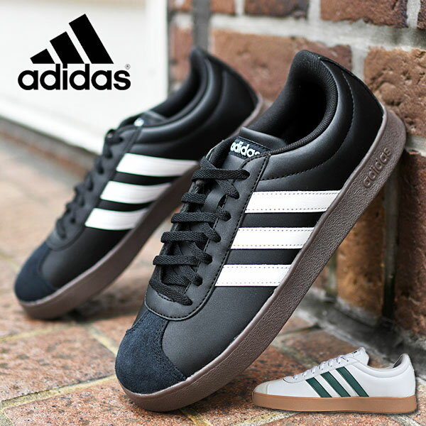 送料無料 アディダス レディース スニーカー adidas VL COURT BASE M ローカット カジュアル シューズ 靴 ID3712 ID3710 ID3711のサムネイル