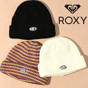 ロキシー ニット帽 レディース ゆうパケット対応可能！ニット帽 ROXY ロキシー レディース CAMDEN 2way BEANIE ビーニー ロゴ 帽子 ニットキャップ CAP 防寒 スキー スノーボード スノー アウトドア 2023-2024冬新作 10%off