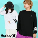 ネコポス発送! 送料無料 ラッシュガード メンズ レディース ハーレー HURLEY 長袖 PHANTOM RASH OAO LS TEE ロゴ UVカット 紫...