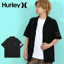 ネコポス発送! 送料無料 半袖ラッシュガード HURLEY ハーレー メンズ PHANTOM ICON OVRSZD SS SHIRTS ロゴ UVカット ラッ...