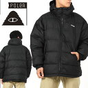 半額 53 off 送料無料 POLeR ポーラー メンズ ダウンジャケット STORM DOWN JACKET ダウン ジャケット LOFTECH 防寒 防風 アウトドア 登山 トレッキング フェス キャンプ レディース