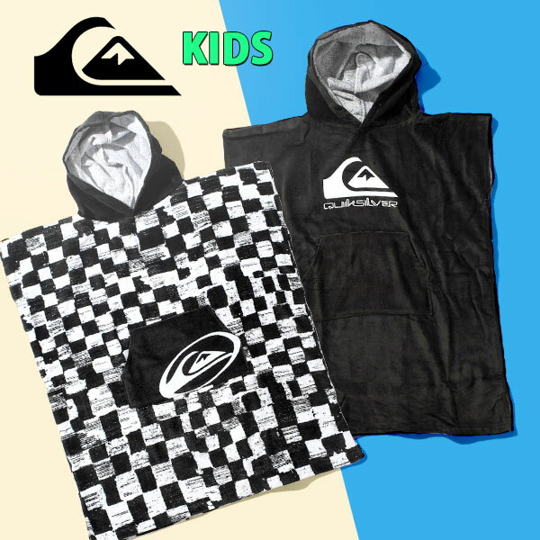 ■商品コメント &nbsp; QUIKSILVER（クイックシルバー）HOODY TOWEL YOUTH BOY KIDS KTW241328 ボディ全体を覆うユースサイズのポンチョ型フーディタオル。 内側のパイル地はふんわりとした質感で吸水性が高く、濡れた素肌にも気軽に羽織れます。 チェッカー柄グラフィックとシンプルなブラックをラインナップ。 サイズ：105cm×71cm &nbsp; ■商品詳細 &nbsp; ■ブランド QUIKSILVER（クイックシルバー） ■商品名 HOODY TOWEL YOUTH ■品番 ktw241328 ■材質 綿100％ ■サイズ 105cm×71cm &nbsp; ■商品カラーにつきまして &nbsp; 可能な限り商品色に近い画像を選んでおりますが、閲覧環 境等により画像の色目が若干異なる場合もございますので、その旨をご理解 さ れた上でご購入ください。 &nbsp; メーカー希望小売価格はメーカー商品タグに基づいて掲載しています