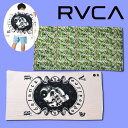 30%off 送料無料 バスタオル RVCA ルーカ BEACH TOWEL 160cm×80cm ロゴ 大判タオル ビーチタオル 大判 タオル サーフィン 海水浴 プール ビーチ フェス 野外フェス 1