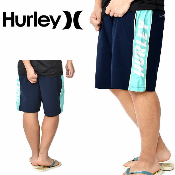 40%off 送料無料 サーフパンツ HURLEY ハーレー メンズ 水陸両用 PHANTOM ALPHA FASTLANE 18 ネイビー 紺 ハーフパンツ サーフパンツ ..