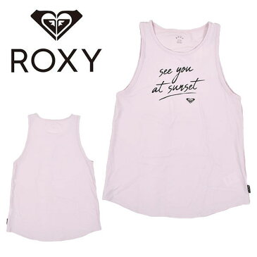 水陸両用 タンクトップ ROXY ロキシー レディース SEE YOU AT SUNSET ロング丈 ラッシュ タンクトップ パープル 紫 UVカット 紫外線対策 プリントTシャツ ラッシュ ガード ウェア サーフィン プール 海水浴 トレーニング アウトドア 2020春夏新作 20%off