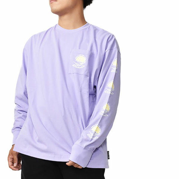 30%off 長袖Tシャツ DC Shoes ディーシー シューズ メンズ SMILENOW WIDE LS パープル 紫 袖ロゴ グラフィック ロンT スノーボード スノボ スキー スケートボード ディーシー シュー