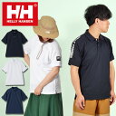 送料無料 ヘリーハンセン 袖文字 UV 半袖 ポロシャツ HELLY HANSEN メンズ レディース S/S Team Dry Polo ショートスリーブ ドライ ポロシャツ hh32310 2024春夏新色