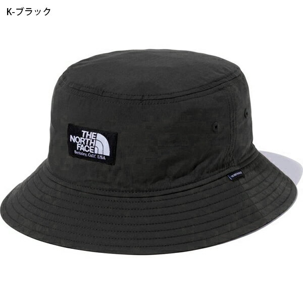 送料無料 ノースフェイス 撥水 バケットハット THE NORTH FACE Camp Side Hat キャンプサイドハット メンズ レディース 帽子 アウトドア 登山 ハイキング ザ ノースフェイス UVカット 紫外線防止 NN02345 2024春夏新色 2