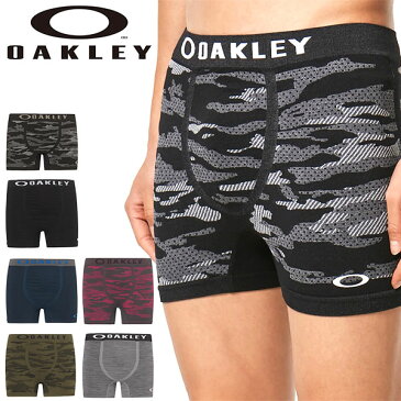 ゆうパケット発送! 送料無料 ボクサーパンツ OAKLEY オークリー メンズ ウエストロゴ スポーツショーツ アンダーウェア 下着 インナー ショーツ パンツ スポーツ ランニング ゴルフ 日本正規品 2022秋冬 得割10