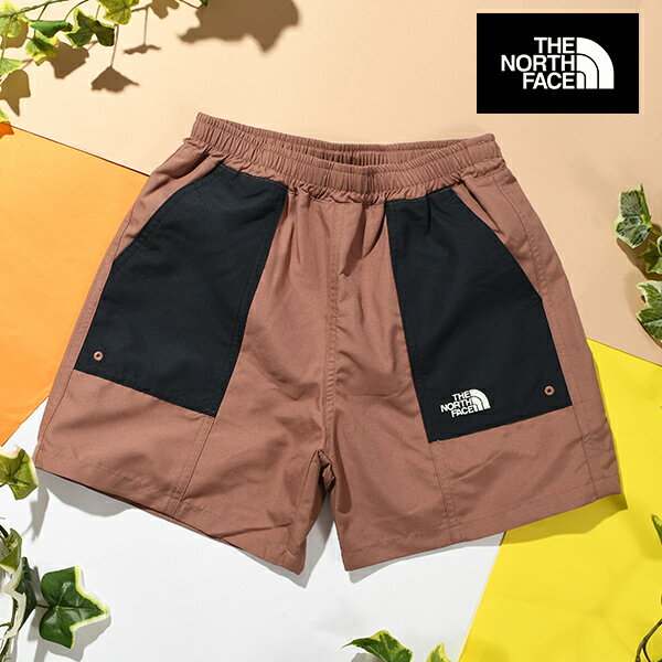 ゆうパケット発送！送料無料 ノースフェイス 子供 UV 耐塩素 海水パンツ THE NORTH FACE キッズ Water Short ウォーターショーツ ビーチ 海水浴 水着 海パン サーフパンツ サーフショーツ インナーメッシュ付 NBJ42344 2023春夏新作のサムネイル