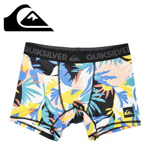 ゆうパケット対応可能！ アンダーパンツ 水着 QUIKSILVER クイックシルバー メンズ MAPOOL ALLOVER ホワイト 白 ロゴ インナーショーツ サーフパンツ ボードショーツ 海水パンツ 海パン スイムウェア ボクサーパンツ サーフィン ボディボード プール 海 10%off