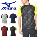 得割40 半袖 Tシャツ ミズノ MIZUNO PR プリント フィールド シャツ メンズ サッカー フットボール フットサル プラクティスシャツ プラシャツ トレーニング ウェア スポーツウェア 部活 クラブ 練習
