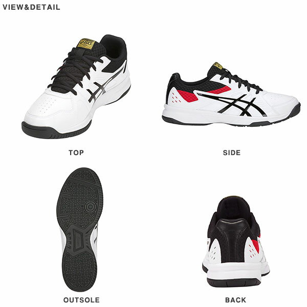送料無料 テニスシューズ アシックス asics COURT SLIDE OC コートスライド メンズ オムニ クレーコート シューズ 靴 クラブ 部活 試合 練習 1043A001 得割20