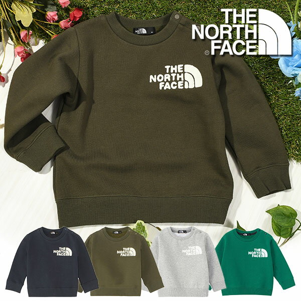 ■商品コメント &nbsp; THE NORTH FACE（ザ・ノースフェイス）B Frontview Crew （フロントビュークルー）子供 ジュニア ガールズ 男児 女児 スウェット トレーナー 肌寒い季節の遊び着として活躍する、厚手裏起毛のクルーネックのトップス。脱ぎ着がしやすいよう、左肩はドットボタンで開く仕様です。オーガニックコットンとポリエステルの混紡生地は、着心地が軽く風合いがよいのが特長。右胸に配置したチェーン刺繍のロゴがデザインのアクセントになっています。 登山 トレッキング アウトドア グランピング ハイキング レジャー カジュアル 幼稚園 保育園 学校 ベイビー 赤ちゃん ベビー ベイビー キッズ 出産祝い 80cm■着丈31 ■身幅29 ■肩幅25 ■裾幅26 90cm■着丈34 ■身幅31 ■肩幅26 ■裾幅28 &nbsp; ■商品詳細 &nbsp; ■ブランド THE NORTH FACE(ノースフェイス) ■商品名 B Front View Crew ベビー フロント ビュー クルー ■品番 NTB62262 ■カラー UN-アーバンネイビー NT-ニュートープ OP-オーキッドピンク ■材質 Recycled T/C裏起毛（綿55％、ポリエステル45％ &nbsp; ■商品カラーにつきまして &nbsp; 可能な限り商品色に近い画像を選んでおりますが、閲覧環境等により画像の色目が若干異なる場合もございますので、その旨をご理解された上でご購入ください。 &nbsp; メーカー希望小売価格はメーカー商品タグに基づいて掲載しています